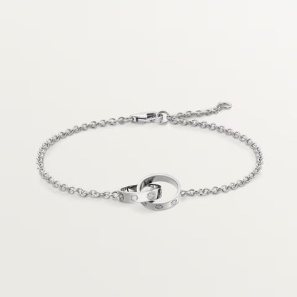 [Renovia Jewelry]LOVE BRACELET DOUBLE RING