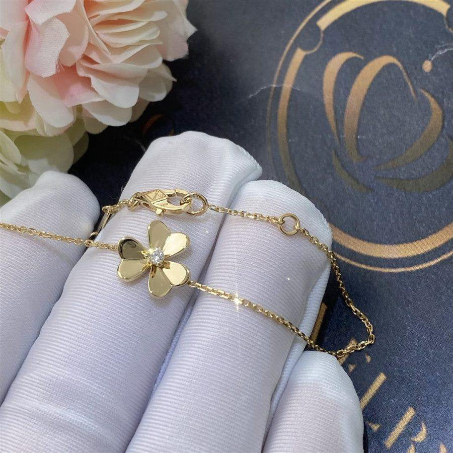 [Renovia Jewelry]FRIVOLE GOLD FLOWER BRACELET