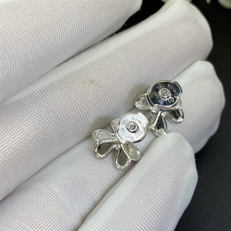 [Renovia Jewelry]FRIVOLE MINI SILVER FLOWER EARRINGS