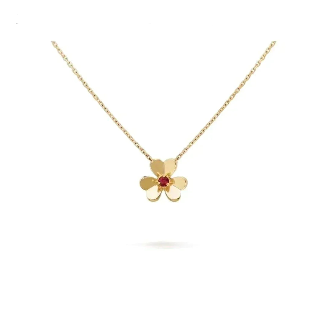 [Renovia Jewelry]FRIVOLE GOLD FLOWER NECKLACE