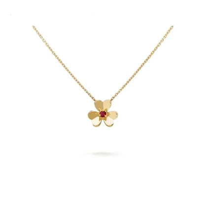 [Renovia Jewelry]FRIVOLE GOLD FLOWER NECKLACE