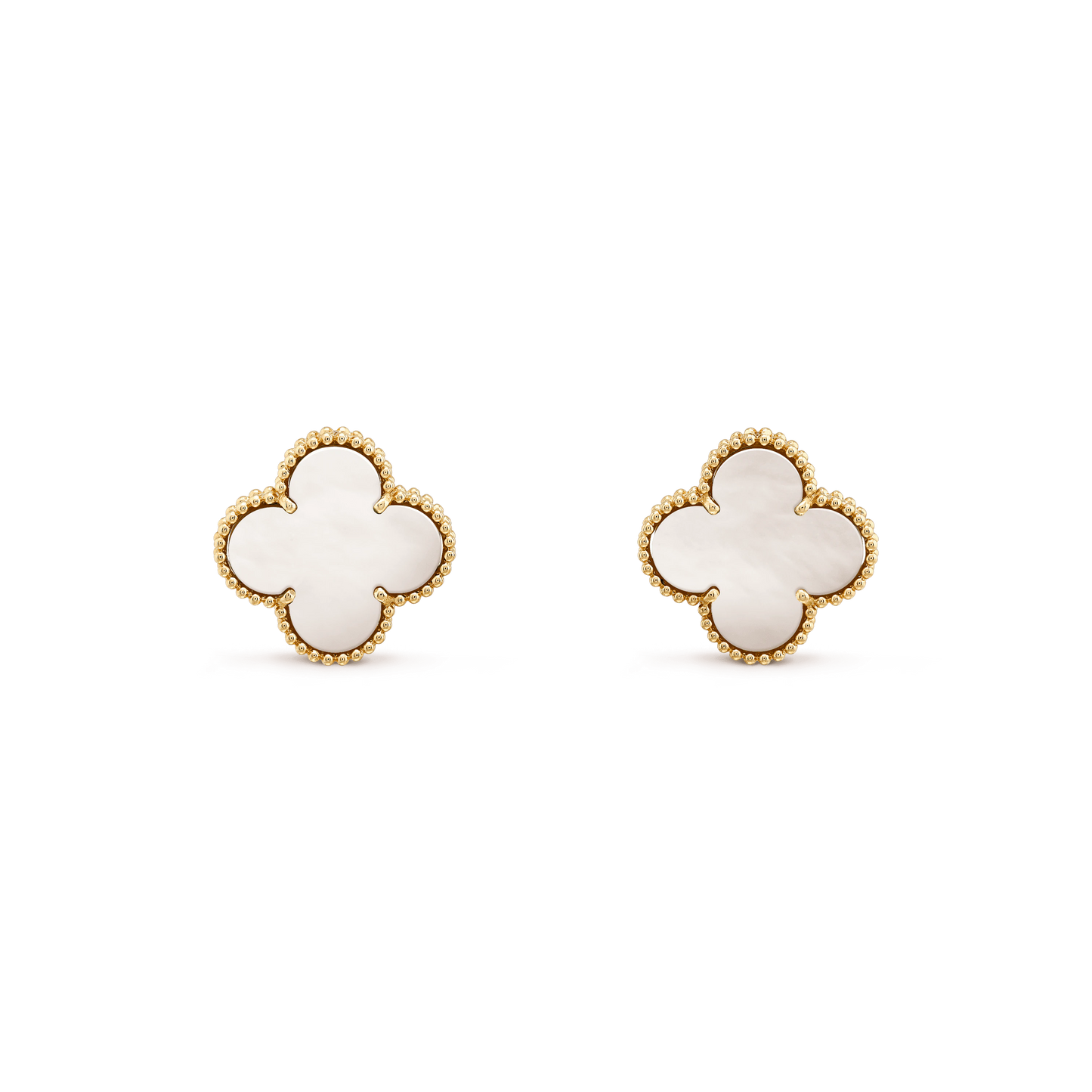 [Renovia Jewelry]CLOVER MINI GOLD EARRINGS
