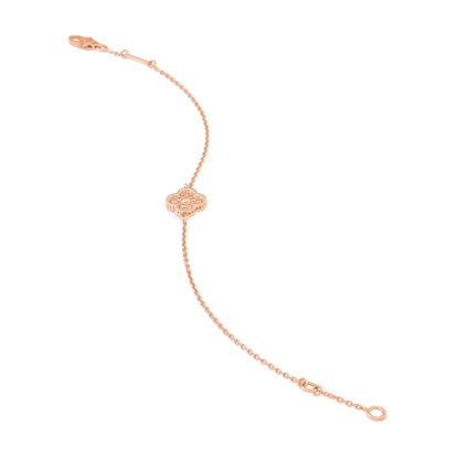 [Renovia Jewelry]CLOVER SINGLE FLOWER BRACELET