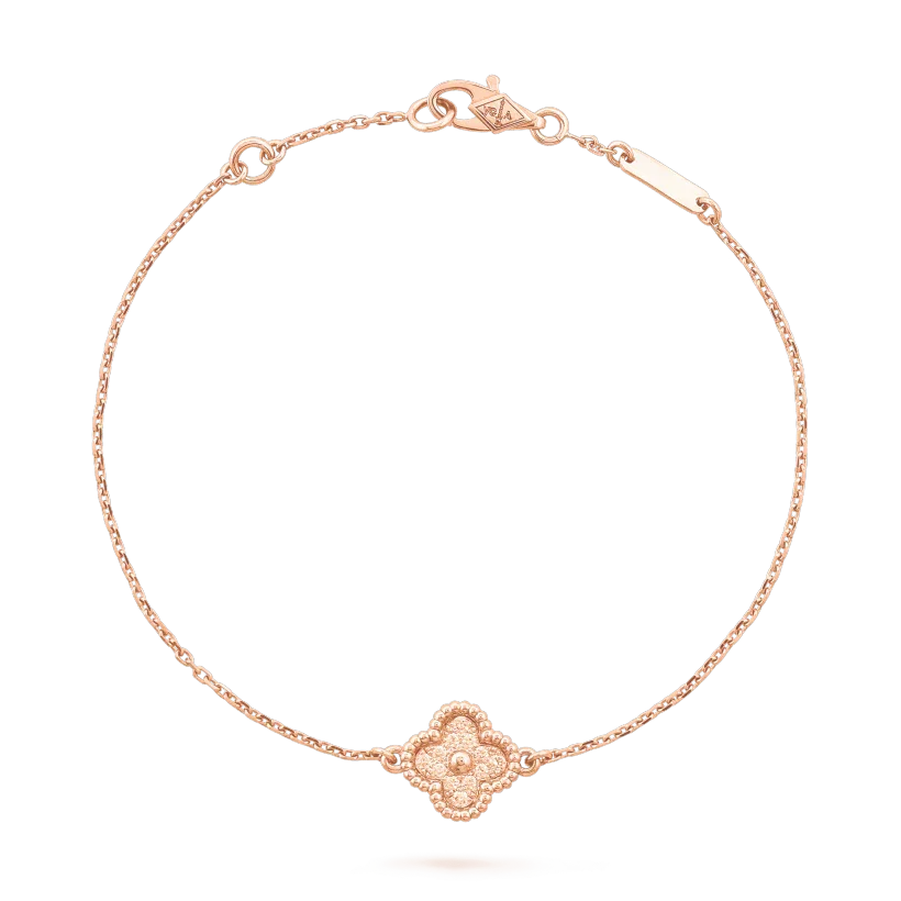 [Renovia Jewelry]CLOVER SINGLE FLOWER BRACELET