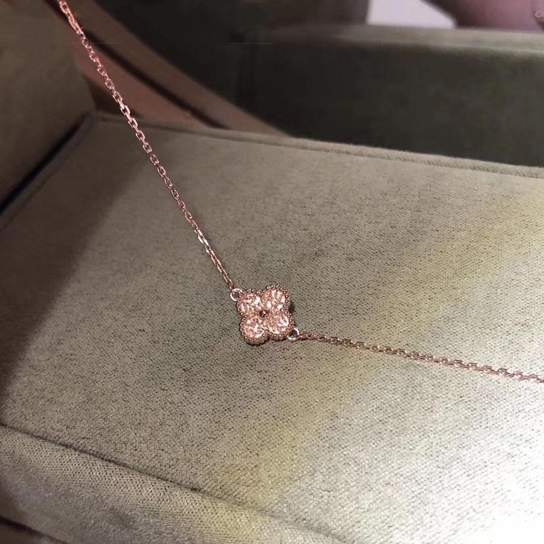 [Renovia Jewelry]CLOVER SINGLE FLOWER BRACELET
