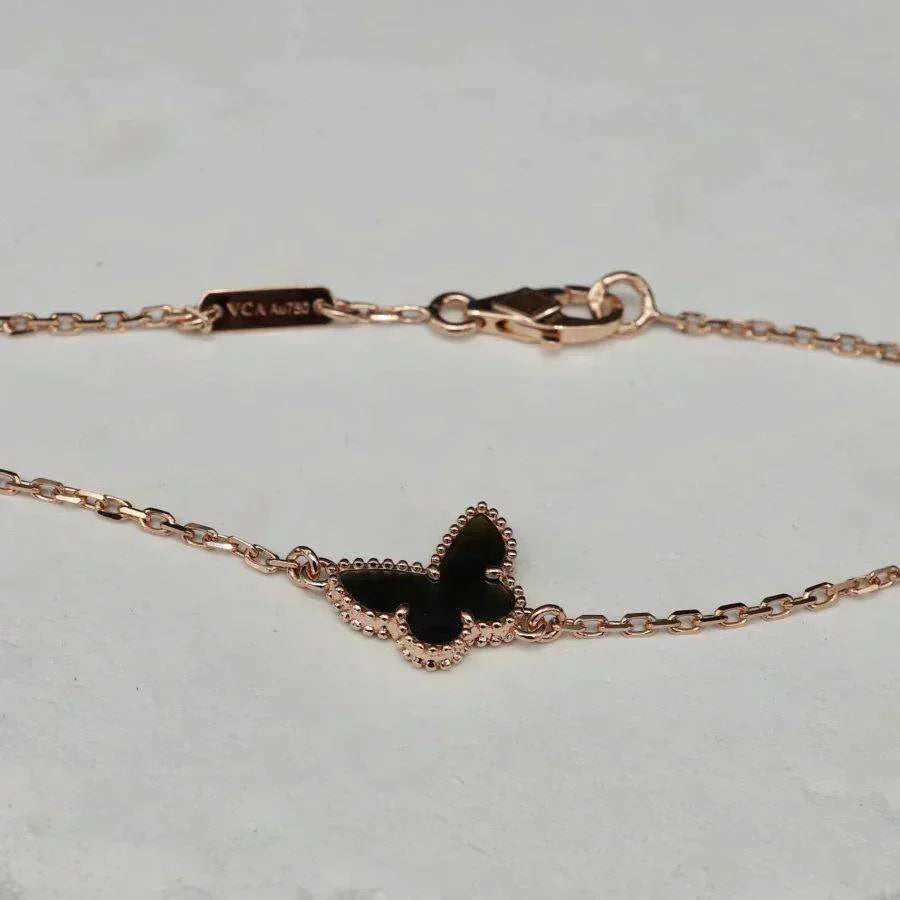 [Renovia Jewelry]BUTTERFLY ONYX  BUTTERFLY BRACELET