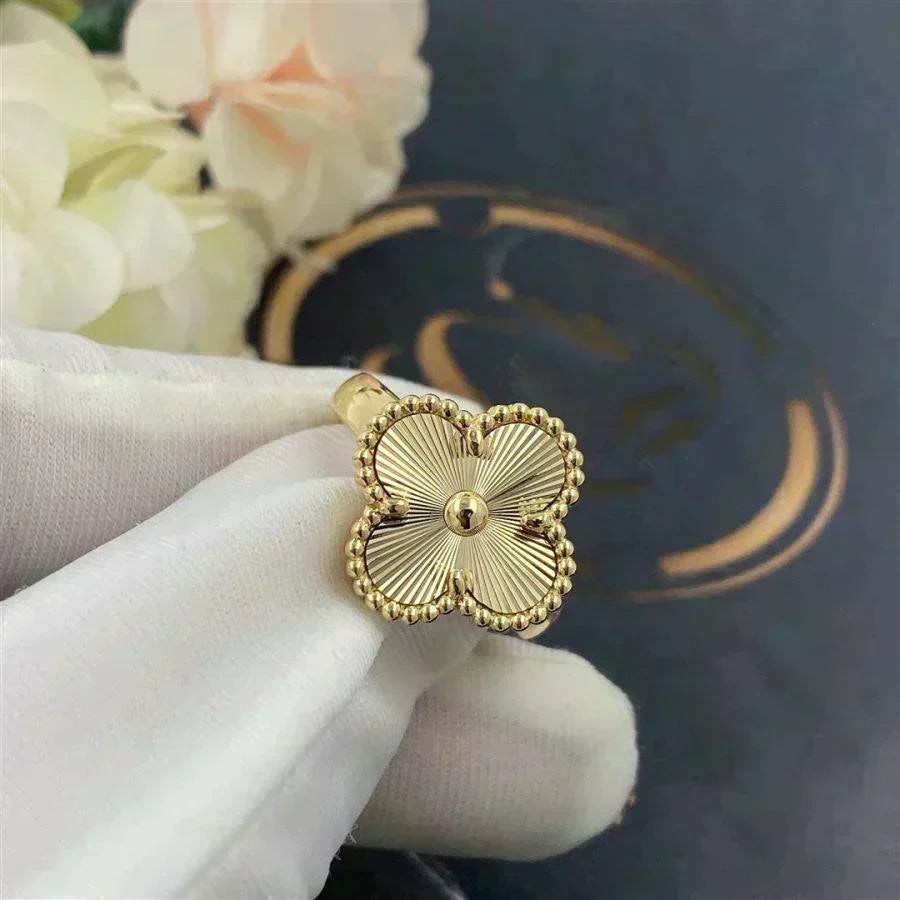 [Renovia Jewelry]CLOVER GOLD RING