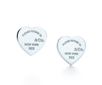[Renovia Jewelry]RETURN TO TIF LOVE SILVER EARRINGS