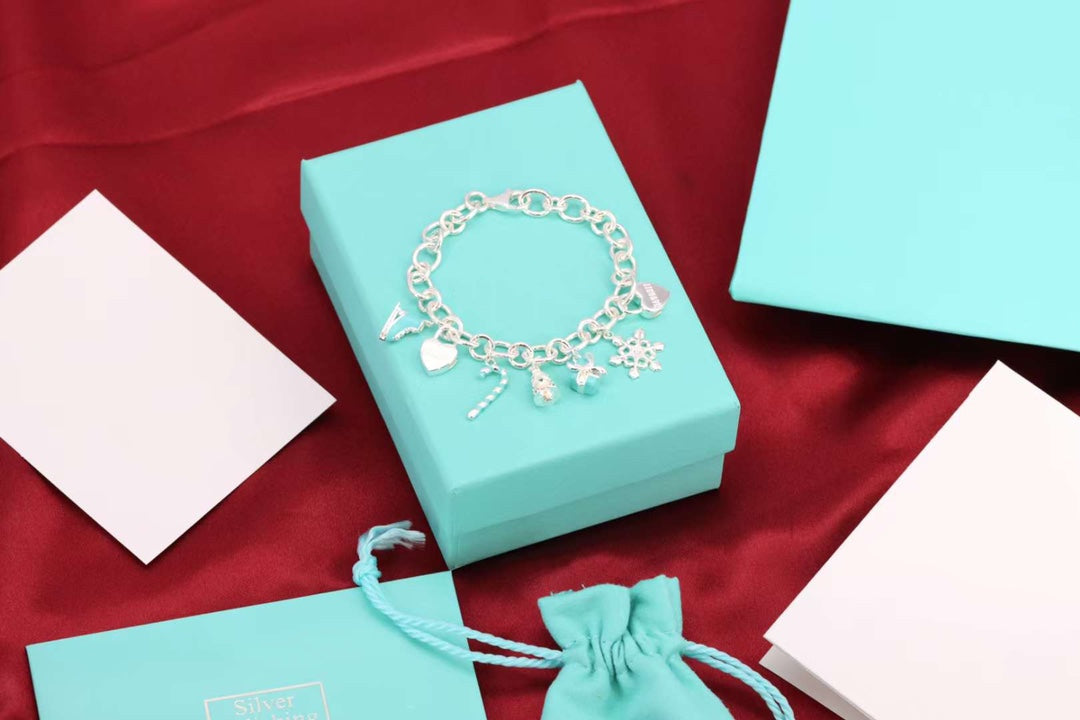 [Renovia Jewelry]CHRISTMAS SILVER BRACELET