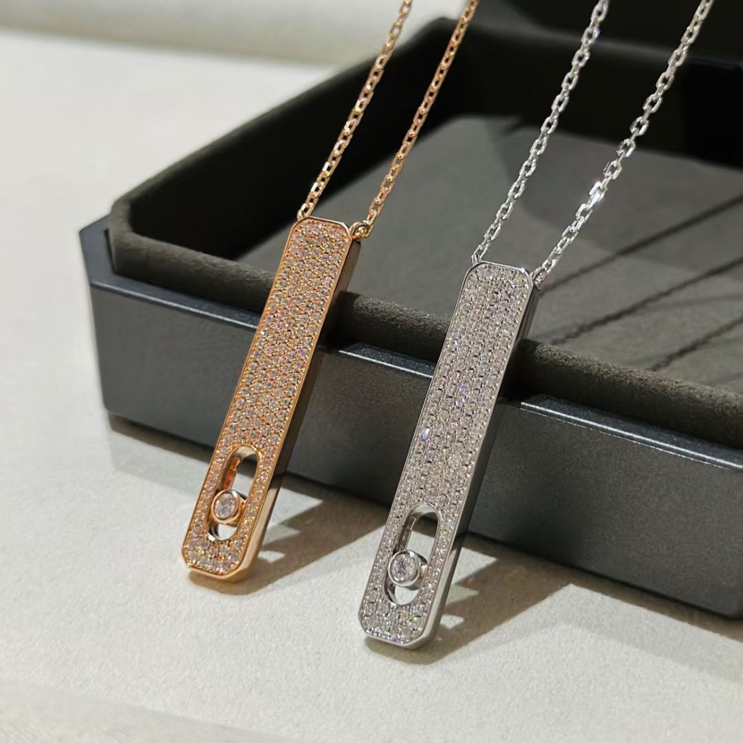 [Renovia Jewelry]MY FIRST DIAMOND PAVED NECKLACE