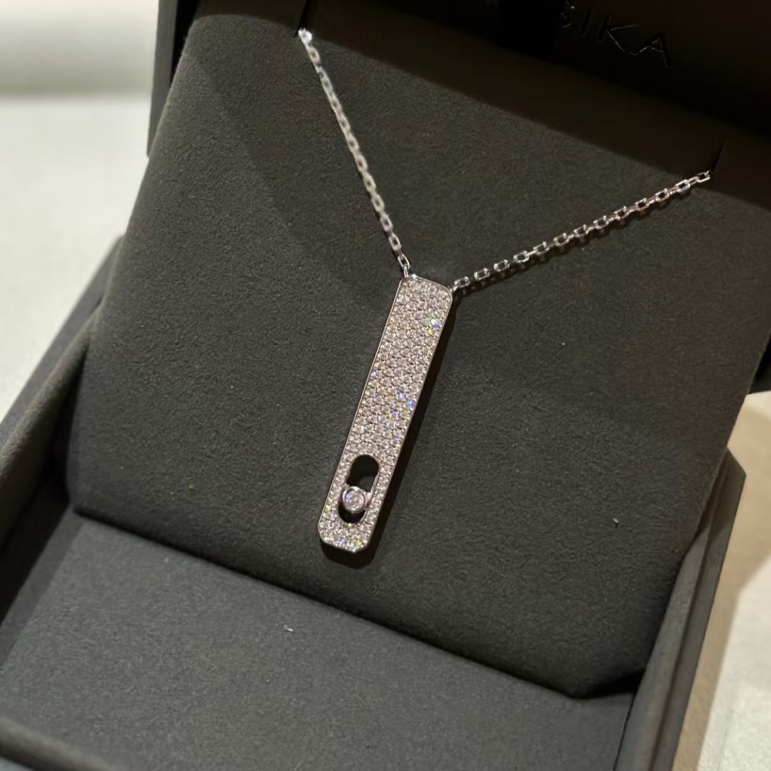 [Renovia Jewelry]MY FIRST DIAMOND PAVED NECKLACE