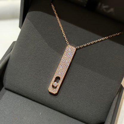 [Renovia Jewelry]MY FIRST DIAMOND PAVED NECKLACE