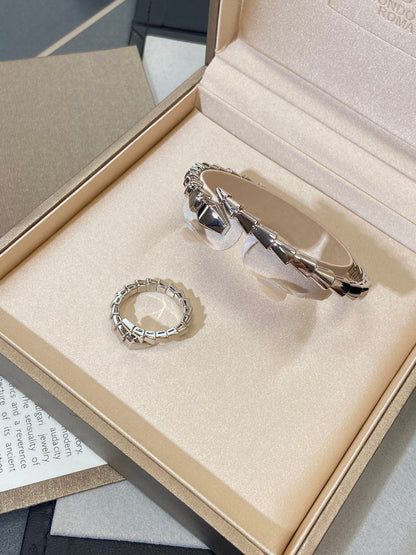 [Renovia Jewelry]SERPENTI VIPER SILVER BRACELET