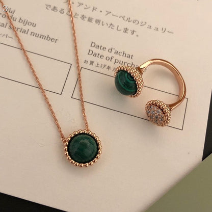 [Renovia Jewelry]PERLEE COULEURS DIAMOND ROSE GOLD BETWEEN THE FINGER RING