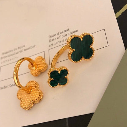 [Renovia Jewelry]CLOVER BETWEEN THE FINGER RING