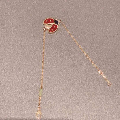 [Renovia Jewelry]LUCKY SPRING 1 MOTIF PINK GOLD BRACELET