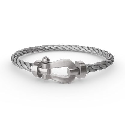 [Renovia Jewelry]FORCE LARGE HORSESHOE NO DIAMOND BRACELET SILVER