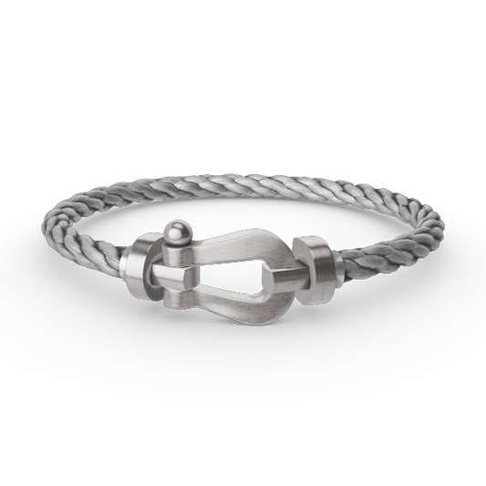 [Renovia Jewelry]FORCE LARGE HORSESHOE NO DIAMOND BRACELET SILVER
