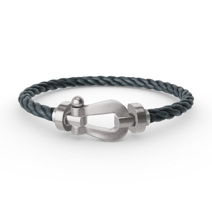 [Renovia Jewelry]FORCE LARGE HORSESHOE NO DIAMOND BRACELET SILVER