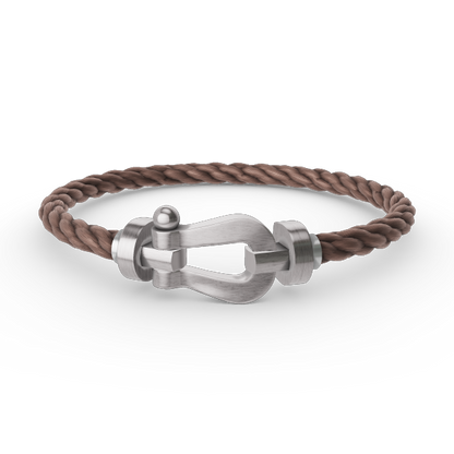 [Renovia Jewelry]FORCE LARGE HORSESHOE NO DIAMOND BRACELET SILVER