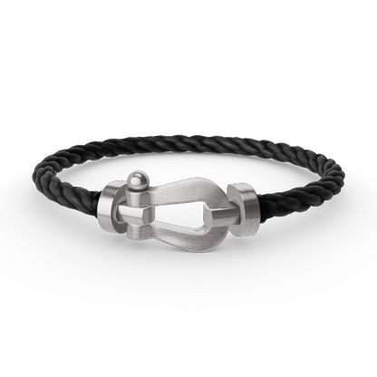 [Renovia Jewelry]FORCE LARGE HORSESHOE NO DIAMOND BRACELET SILVER