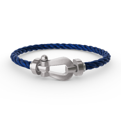[Renovia Jewelry]FORCE LARGE HORSESHOE NO DIAMOND BRACELET SILVER