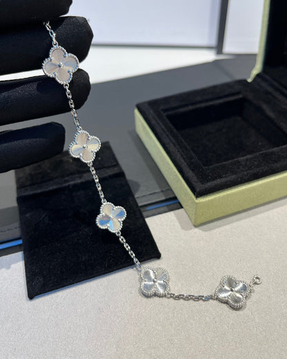 [Renovia Jewelry] CLOVER 5 MOTIF LASER BRACELET COLLECTION